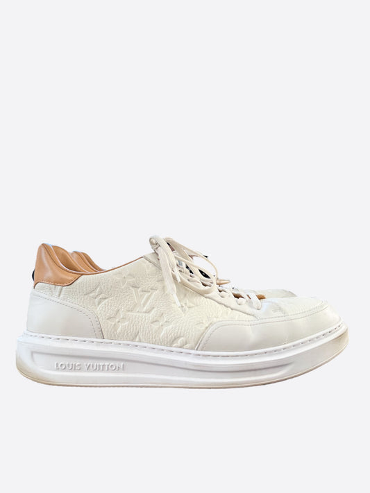 Louis Vuitton White Monogram Beverly Hills Sneaker