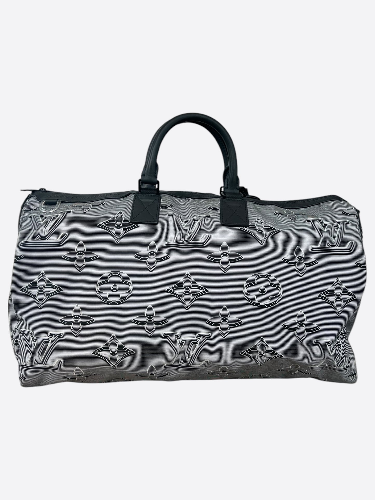 Louis Vuitton Grey & Multicolor 2054 Monogram Reversible Keepall 50