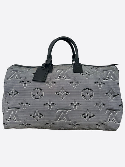 Louis Vuitton Grey & Multicolor 2054 Monogram Reversible Keepall 50