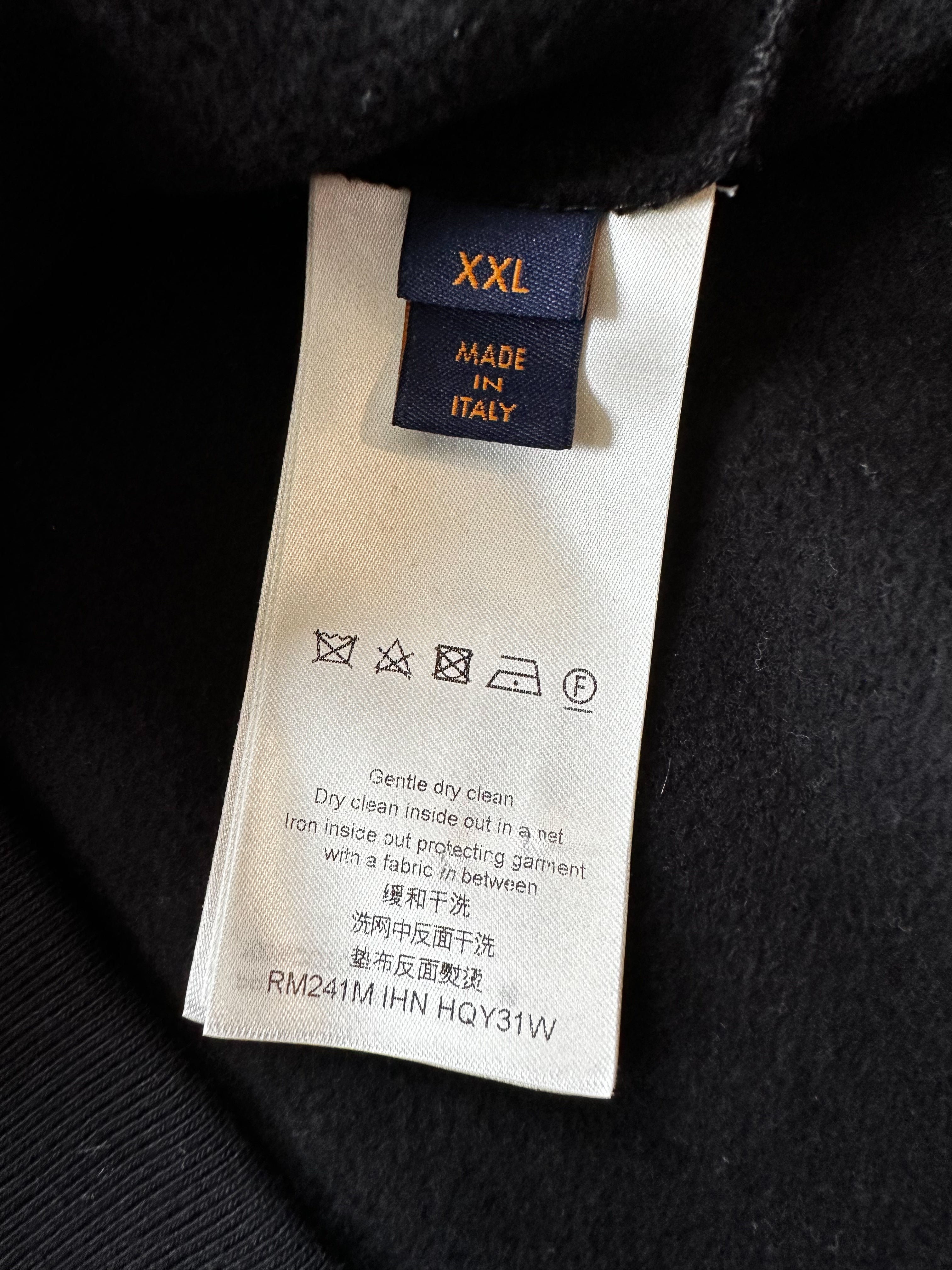 Louis Vuitton Black & Multicolor Gradient Embroidered
