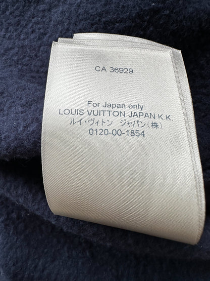 Louis Vuitton Navy LV Stitch Crewneck