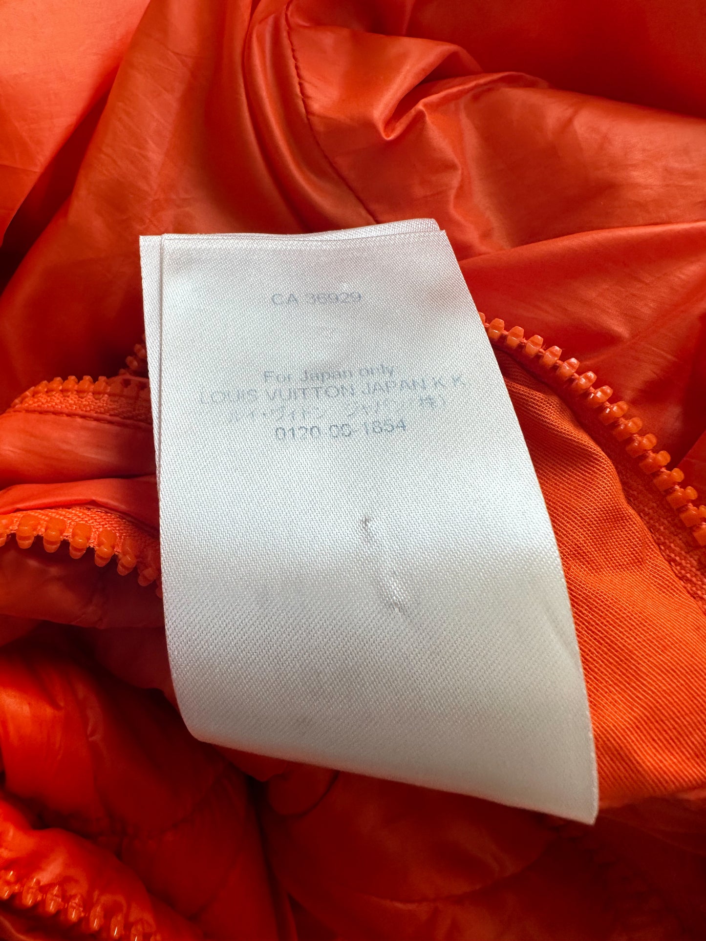 Louis Vuitton Orange Flower Monogram Bomber Jacket