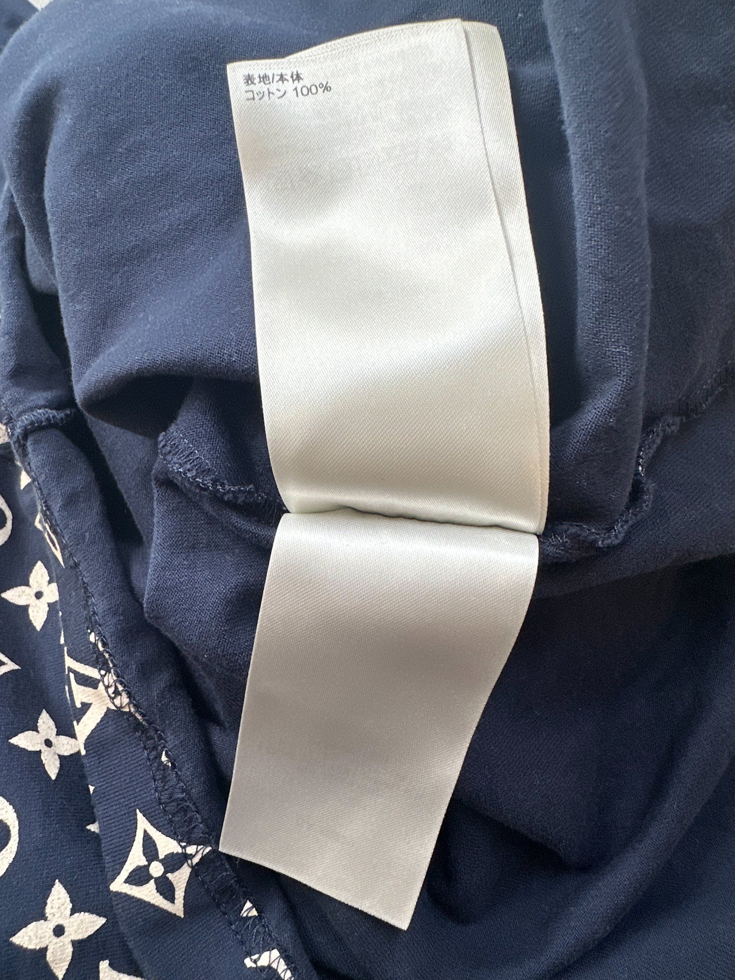 Louis Vuitton Blue & White Monogram Gradient T-Shirt