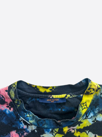 Louis Vuitton Tie-Dye Camo Monogram T-Shirt