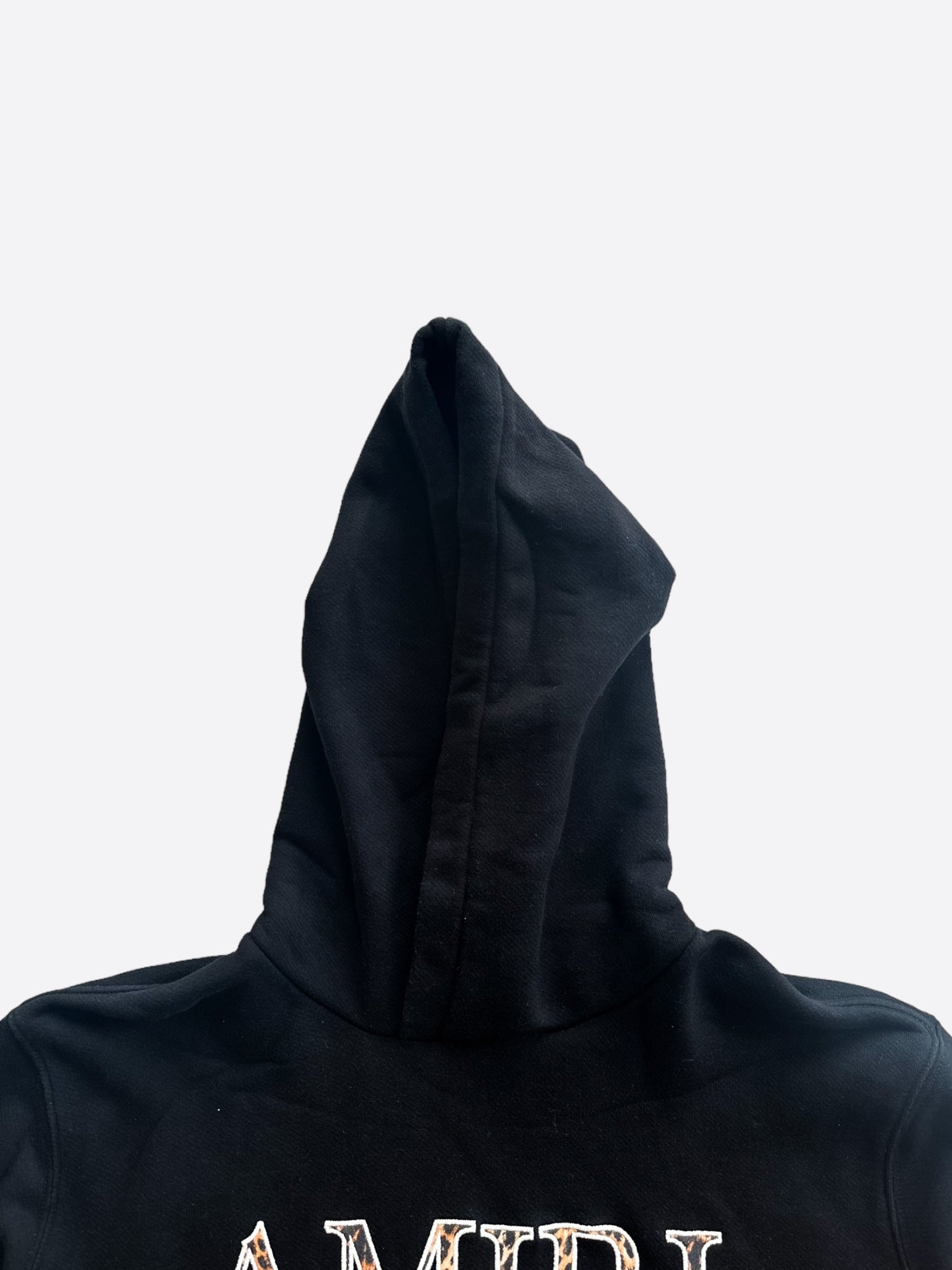 Amiri Black Cheetah Logo Hoodie