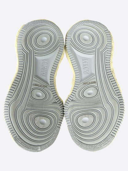 Maison Mihara Yasuhiro Aged Green & White Wayne Sneakers