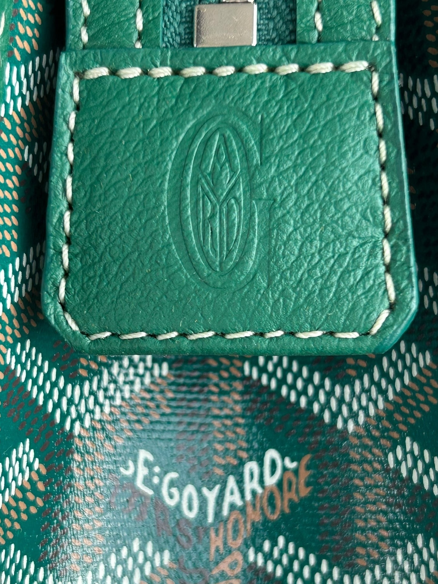 Goyard Green Jouvence GM Toiletry Bag