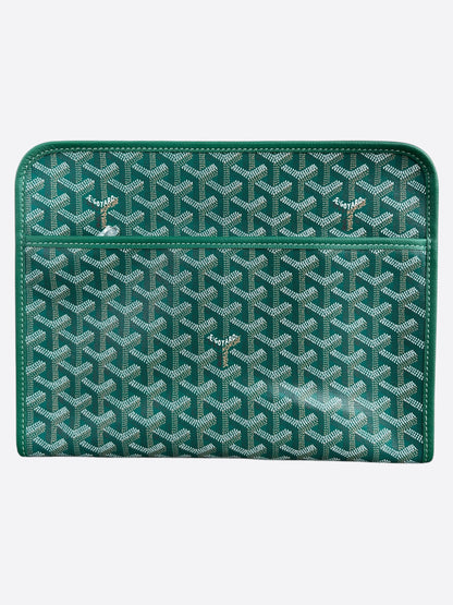 Goyard Green Jouvence GM Toiletry Bag