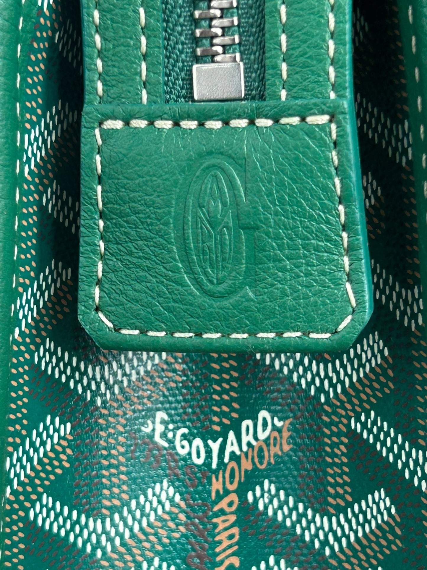 Goyard Green Jouvence GM Toiletry Bag