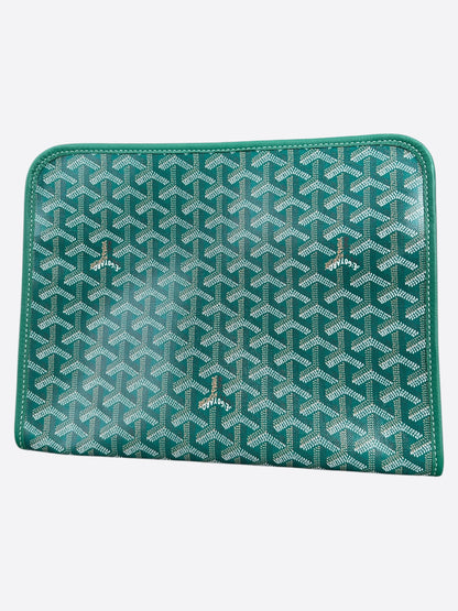 Goyard Green Jouvence GM Toiletry Bag