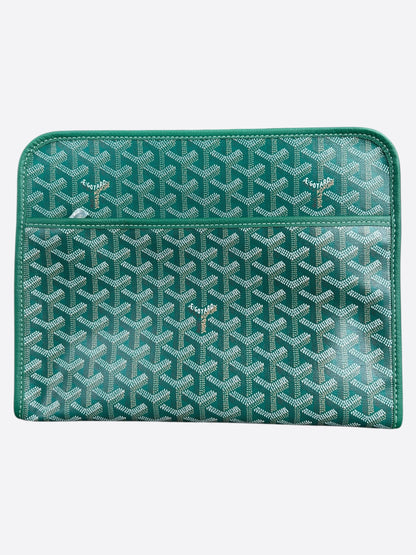 Goyard Green Jouvence GM Toiletry Bag