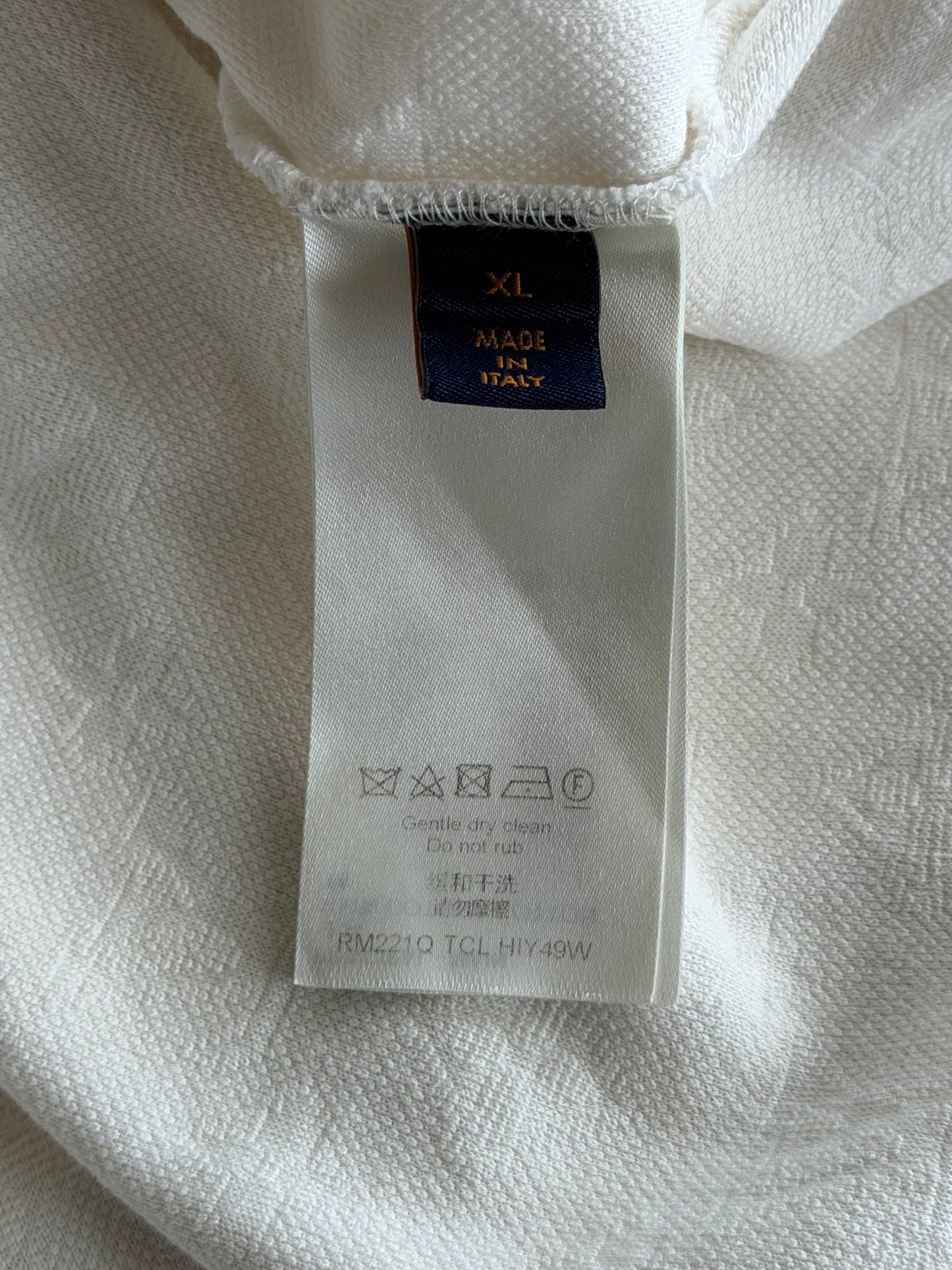 Louis Vuitton White Monogram Pocket T-Shirt