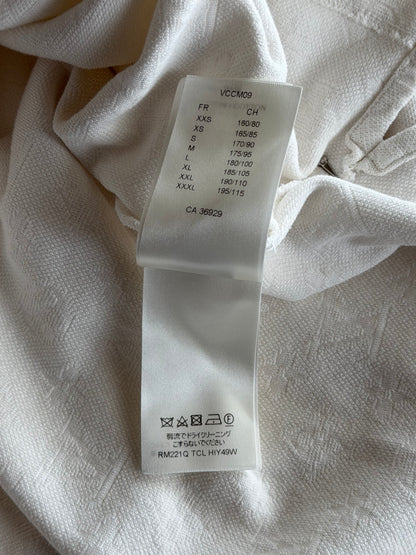 Louis Vuitton White Monogram Pocket T-Shirt