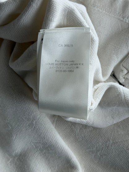 Louis Vuitton White Monogram Pocket T-Shirt