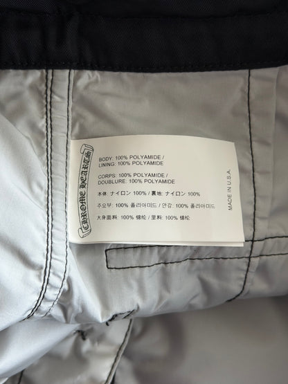 Chrome Hearts Black & Yellow Patch Swimshorts