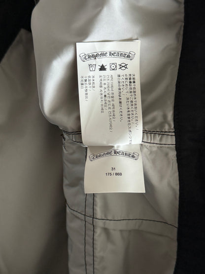 Chrome Hearts Black & Yellow Patch Swimshorts