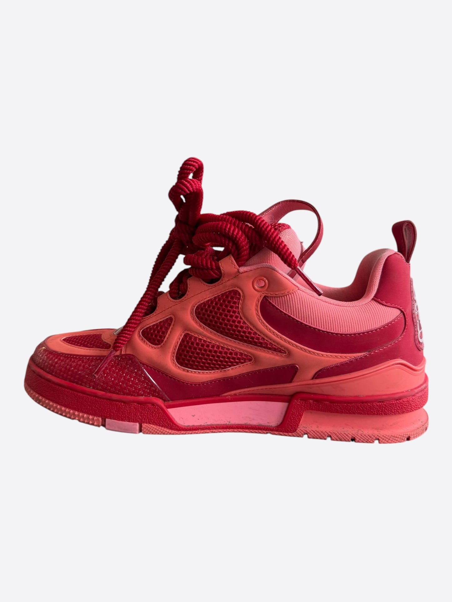 Louis Vuitton Red Skate Trainers