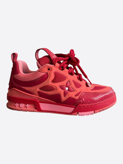 Louis Vuitton Red Skate Trainers