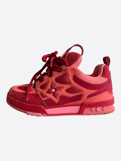 Louis Vuitton Red Skate Trainers