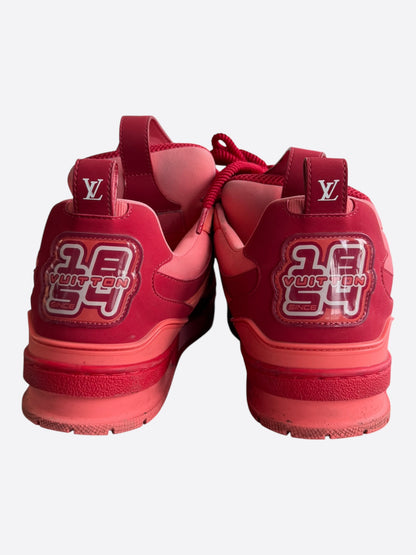 Louis Vuitton Red Skate Trainers