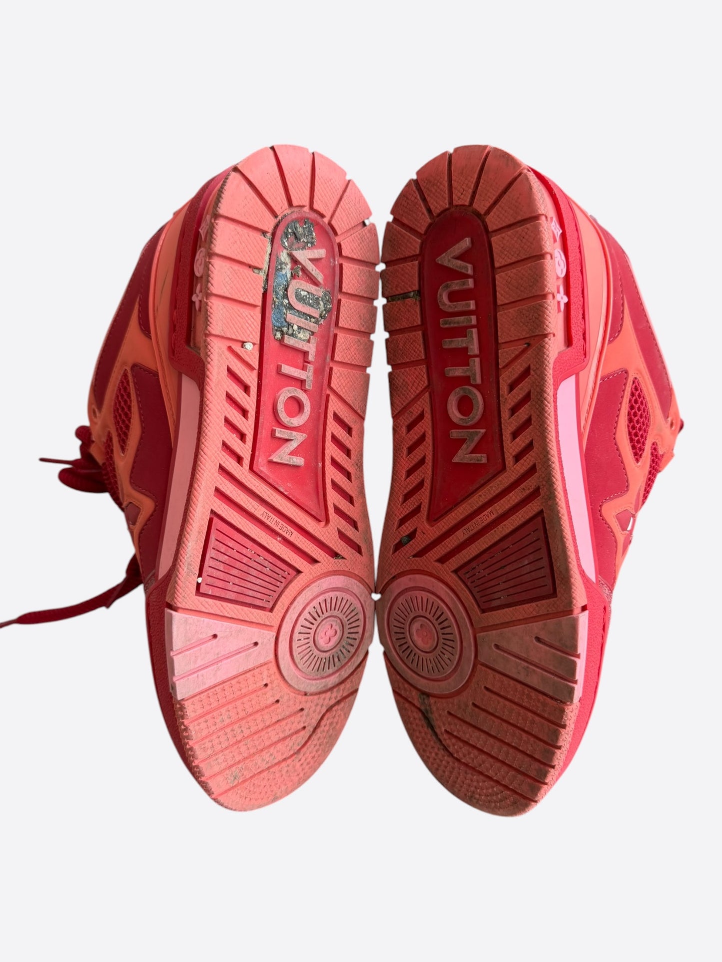 Louis Vuitton Red Skate Trainers