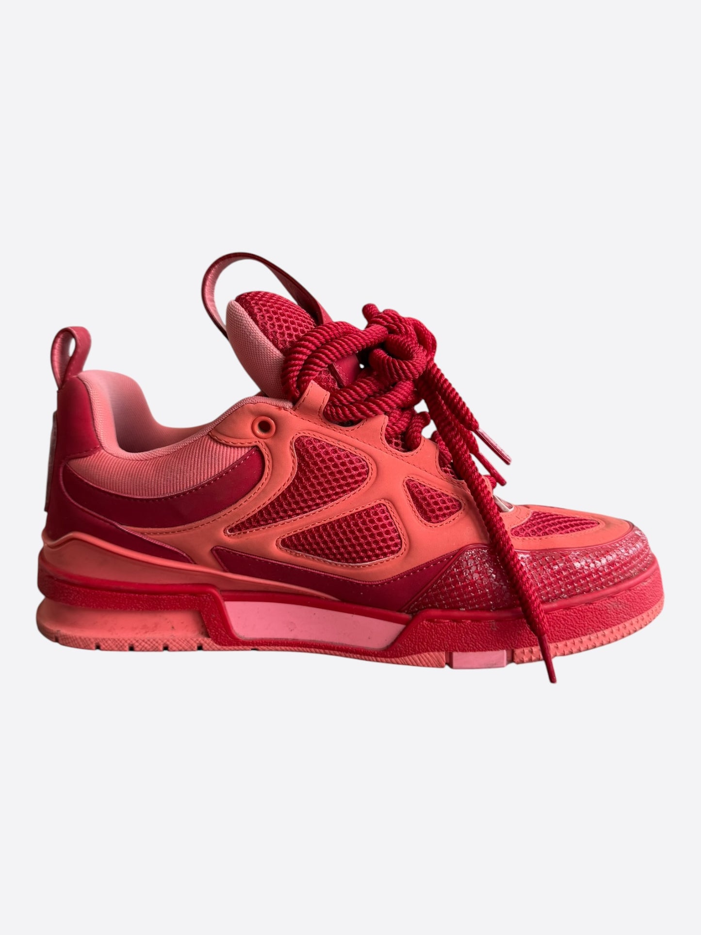 Louis Vuitton Red Skate Trainers