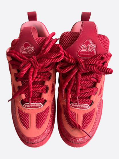 Louis Vuitton Red Skate Trainers