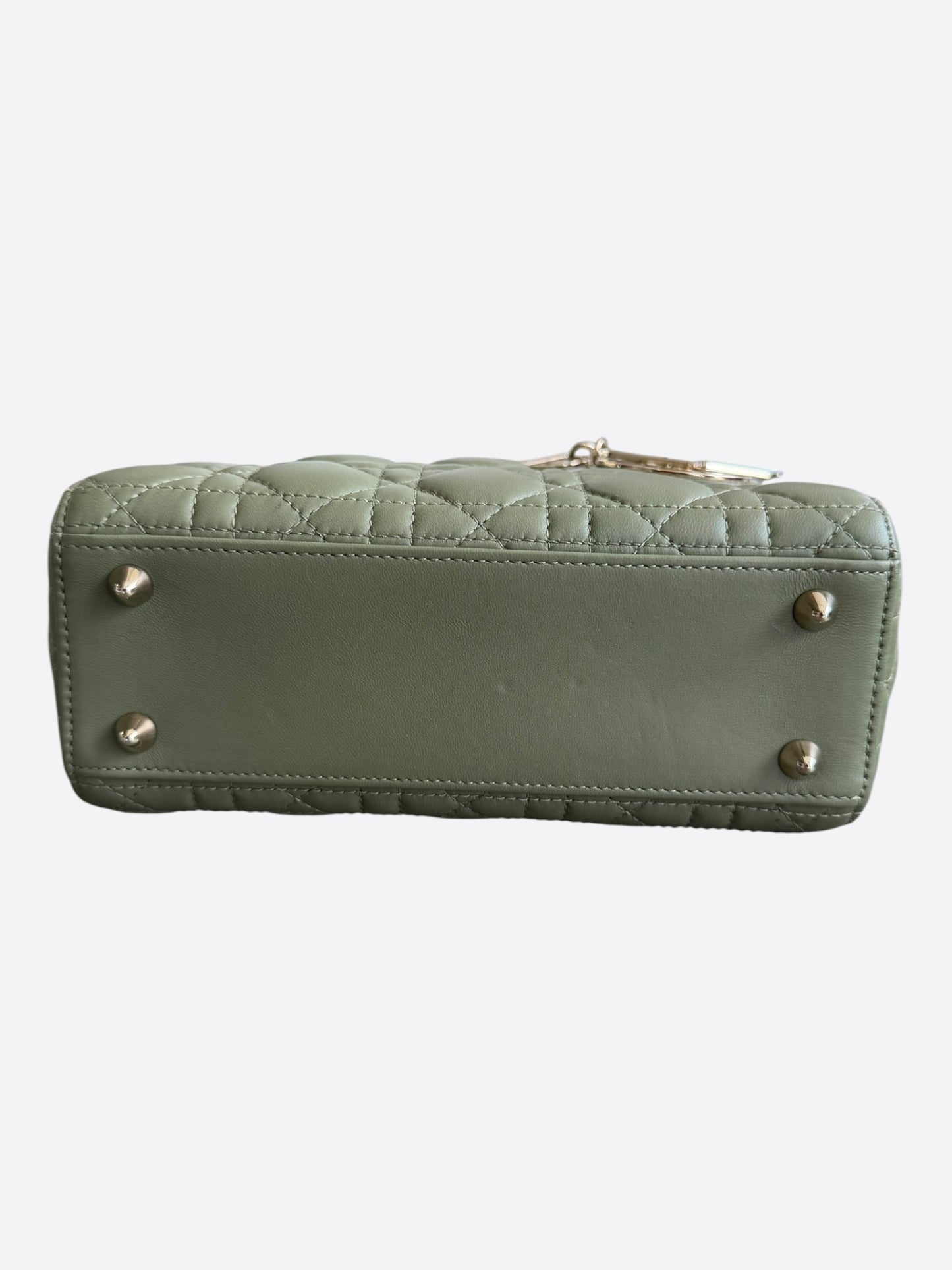 Dior Olive Medium Lady Dior Bag