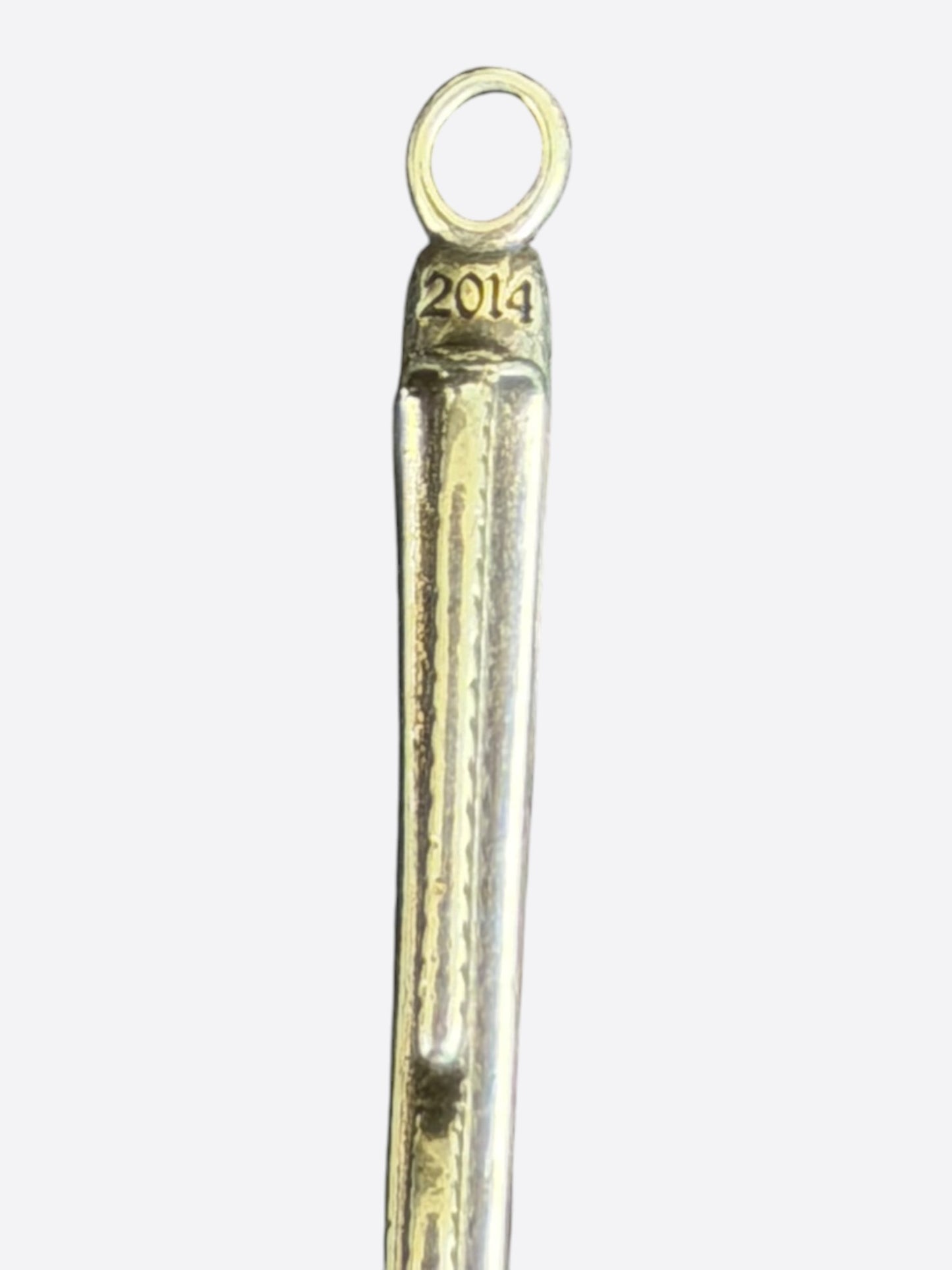 Chrome Hearts Silver Feather Pendant