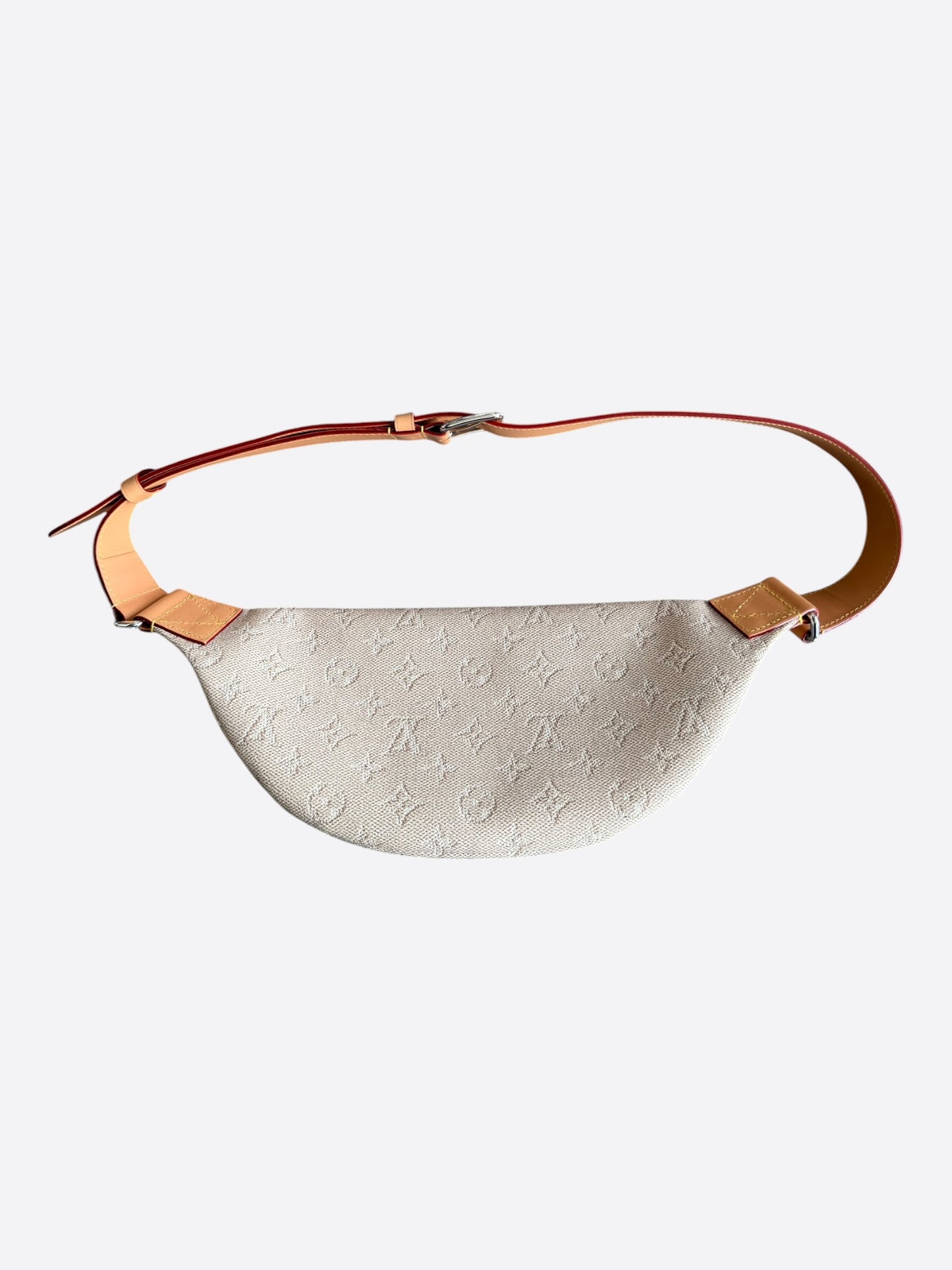 Louis Vuitton Beige Heritage Monogram Rush Bumbag