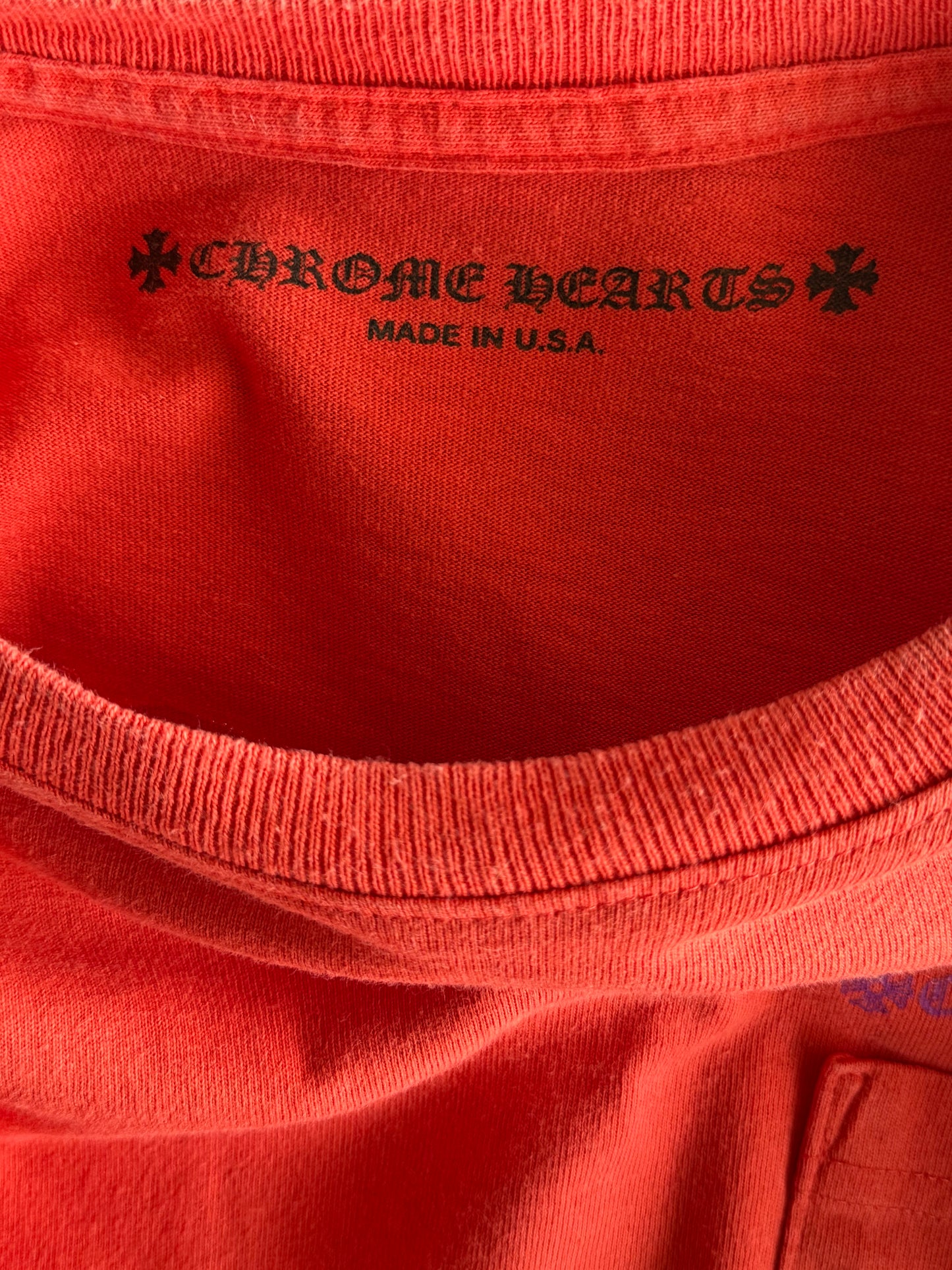 Chrome Hearts Matty Boy Red Spark Longsleeve T-Shirt