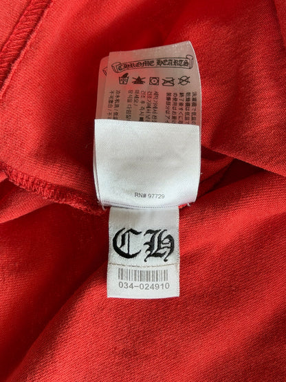 Chrome Hearts Matty Boy Red Spark Longsleeve T-Shirt