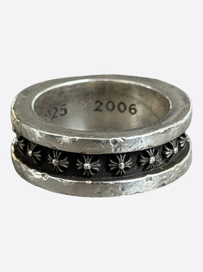 Chrome Hearts Silver Tiny Plus Ring
