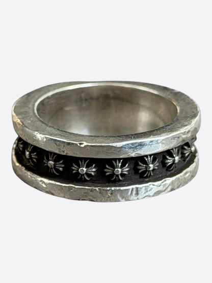 Chrome Hearts Silver Tiny Plus Ring