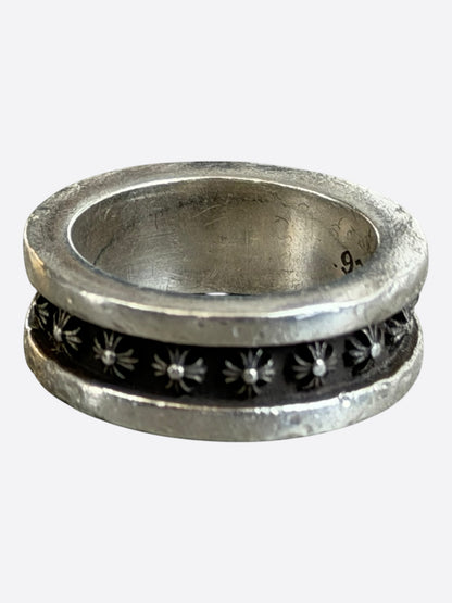 Chrome Hearts Silver Tiny Plus Ring