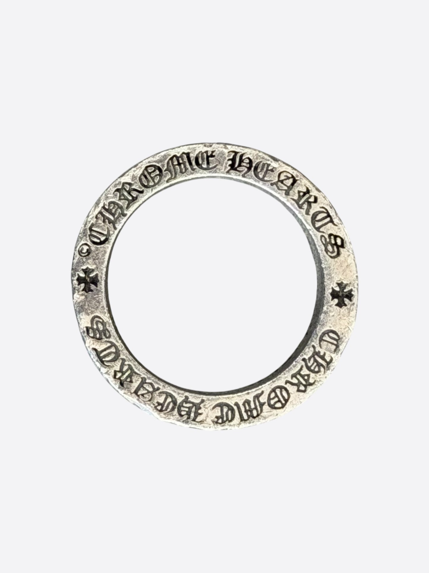 Chrome Hearts Silver Tiny Plus Ring