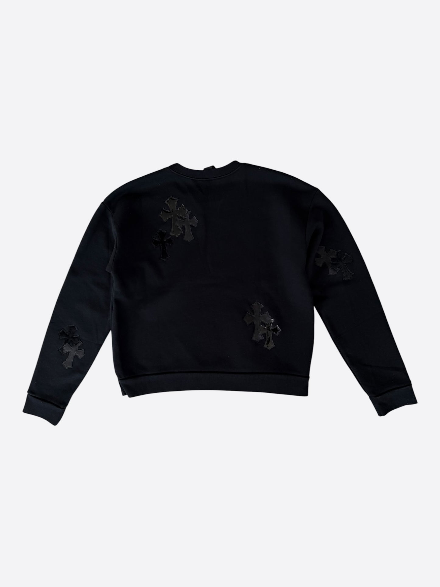 Chrome Hearts Black Cross Patch Sweater