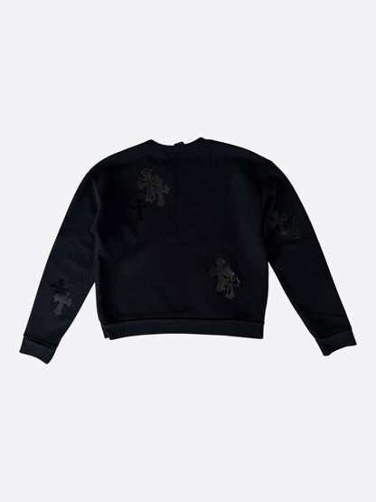 Chrome Hearts Black Cross Patch Sweater