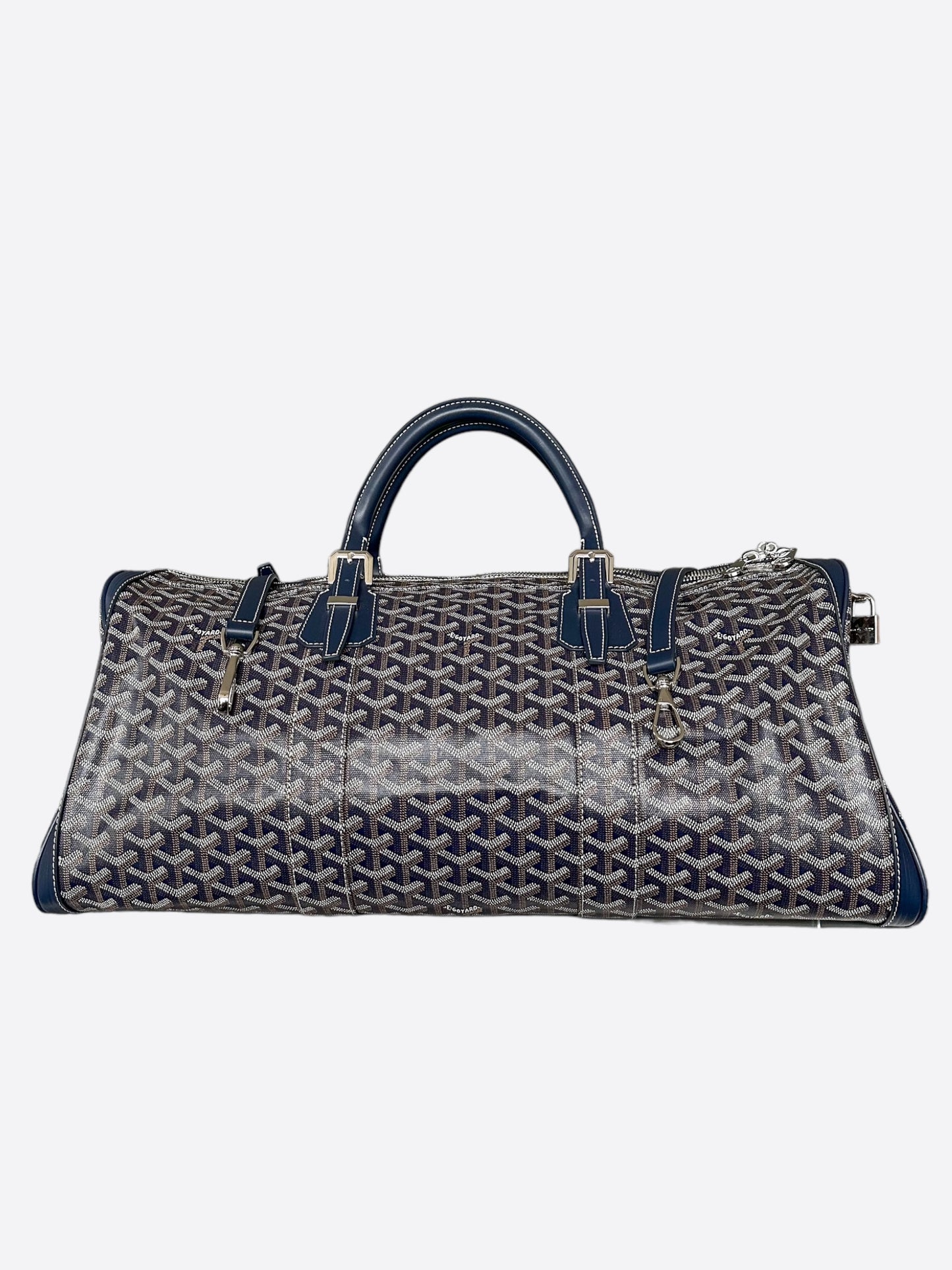 Goyard Navy Boston 50 Duffel Bag