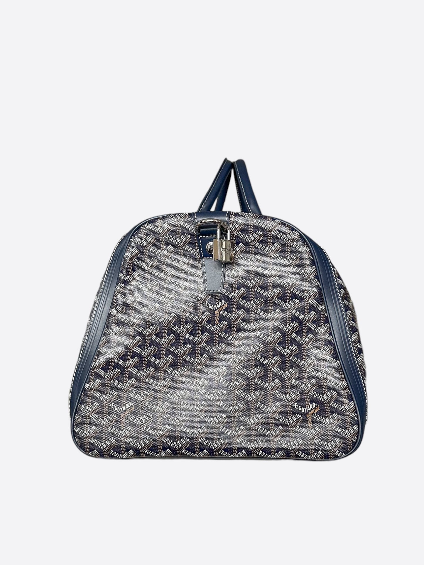 Goyard Navy Boston 50 Duffel Bag