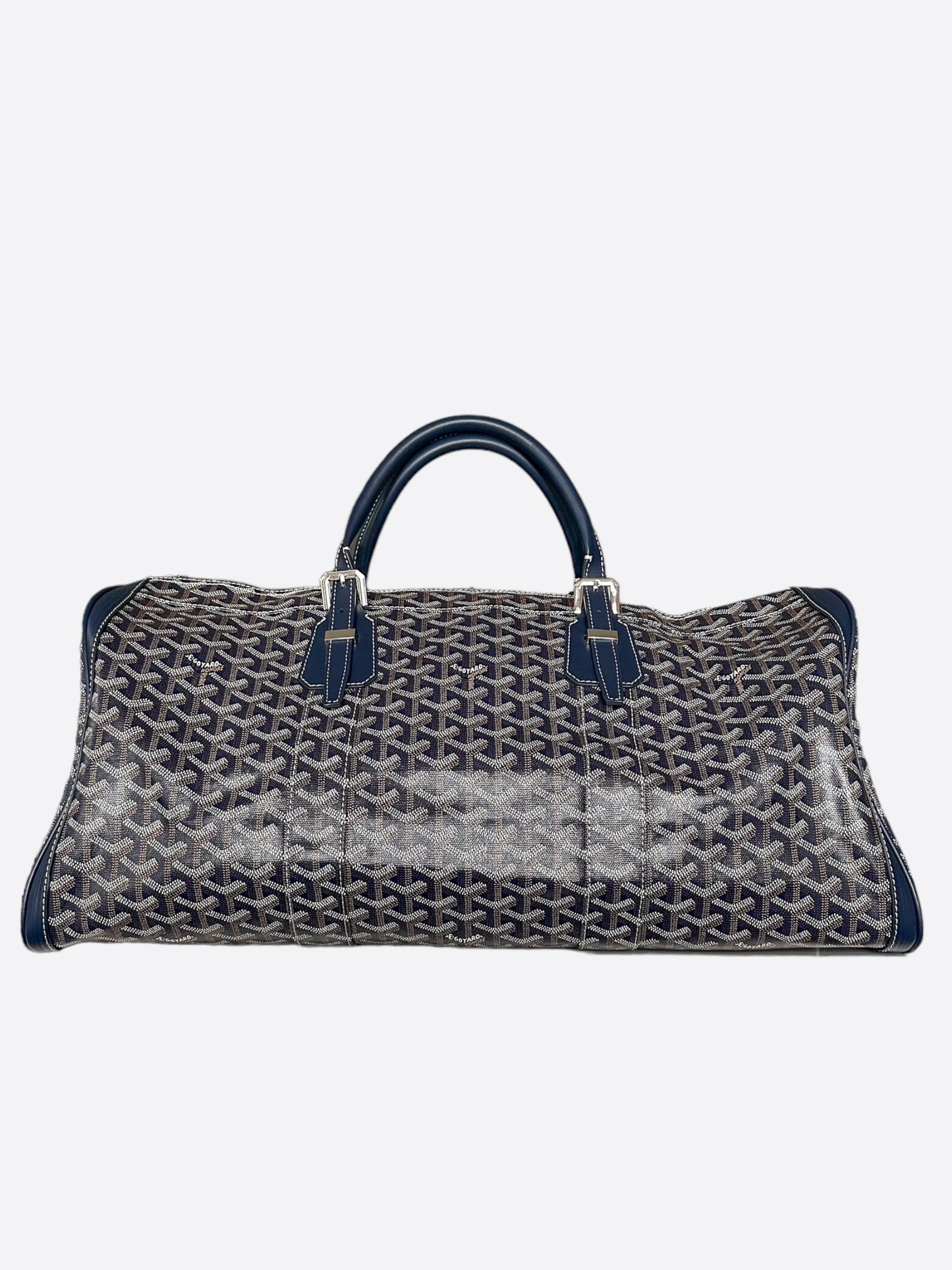 Goyard Navy Boston 50 Duffel Bag