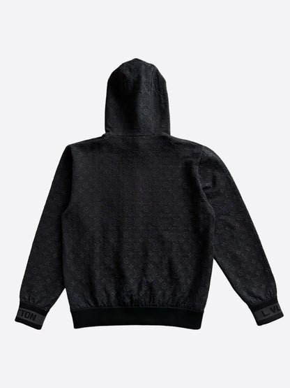 Louis Vuitton Black Monogram Track Hoodie