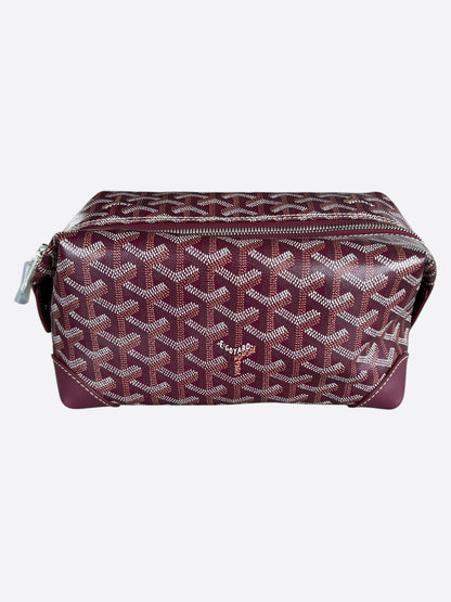 Goyard Burgundy Boeing 25 Mini Duffel Bag