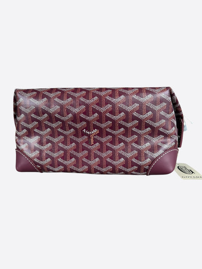 Goyard Burgundy Boeing 25 Mini Duffel Bag