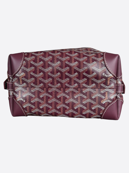Goyard Burgundy Boeing 25 Mini Duffel Bag