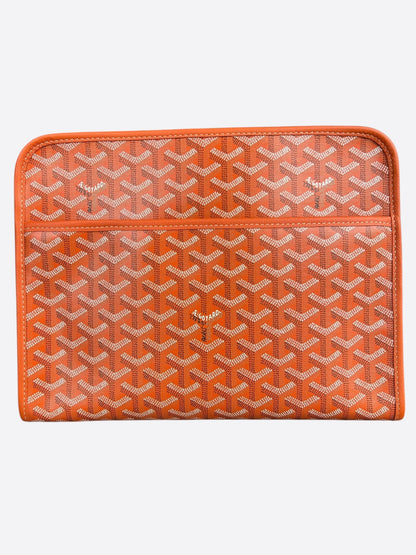 Goyard Orange Jouvence GM Toiletry Bag