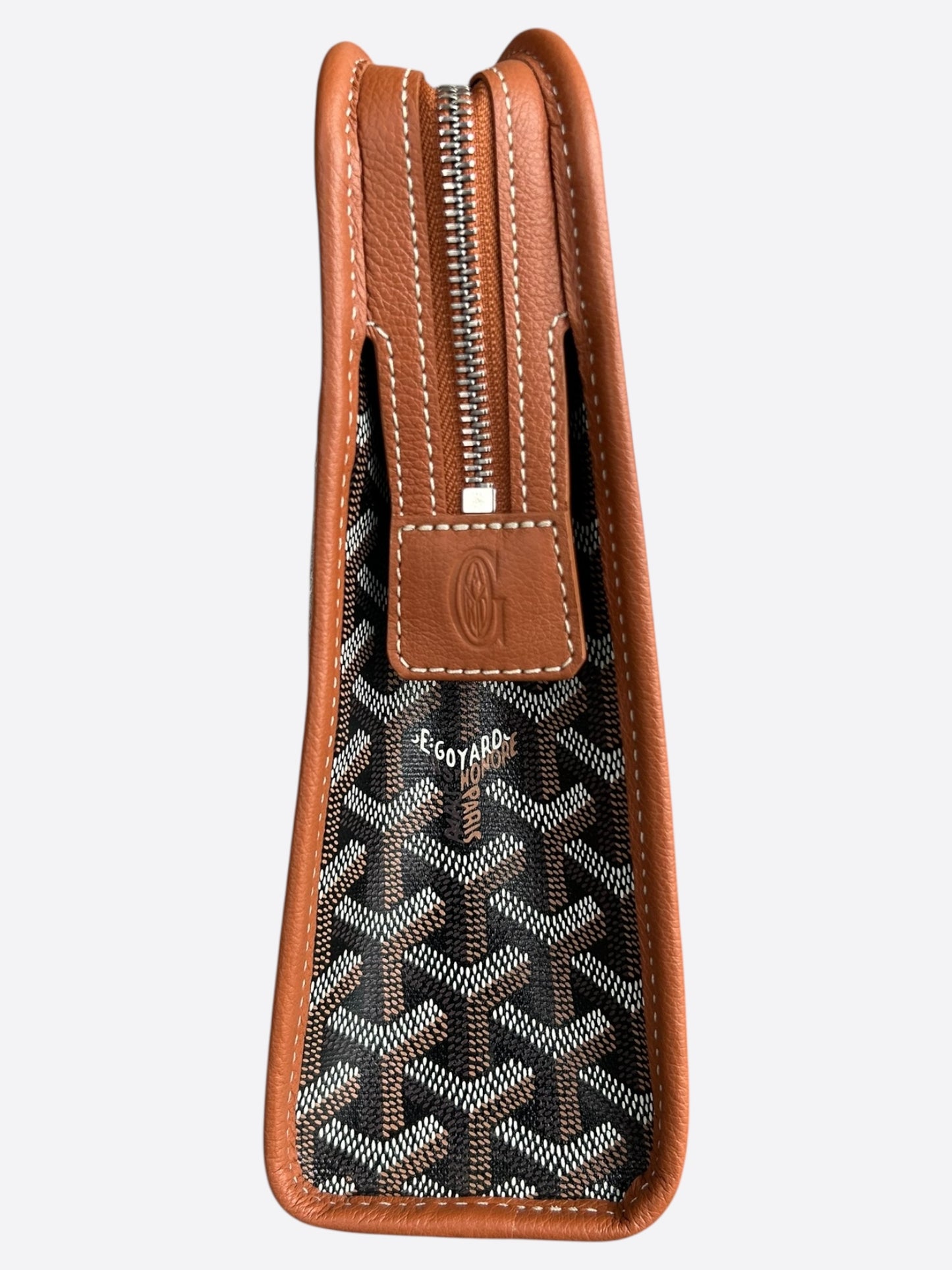 Goyard Black & Brown Jouvence GM Toiletry Bag