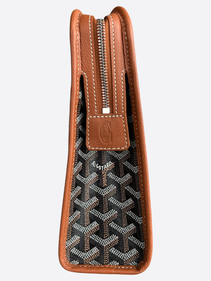 Goyard Black & Brown Jouvence GM Toiletry Bag