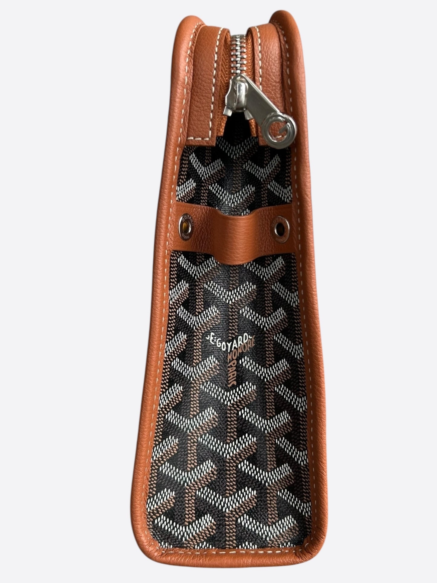 Goyard Black & Brown Jouvence GM Toiletry Bag