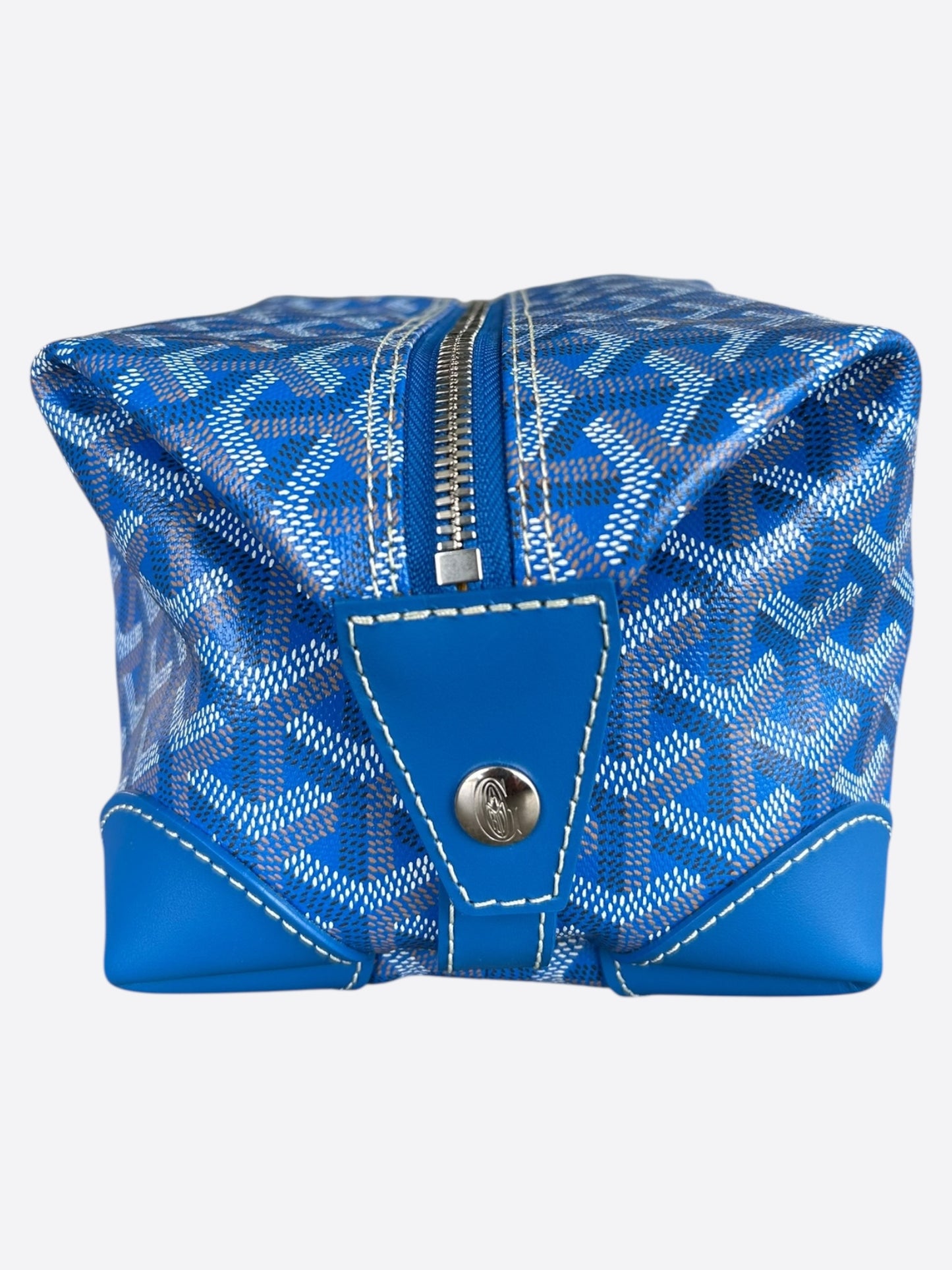 Goyard Blue Boeing 25 Mini Duffel Bag